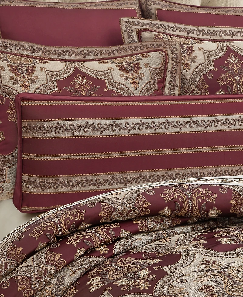 J Queen New York Phyllis Bolster Decorative Pillow, 15" x 52"