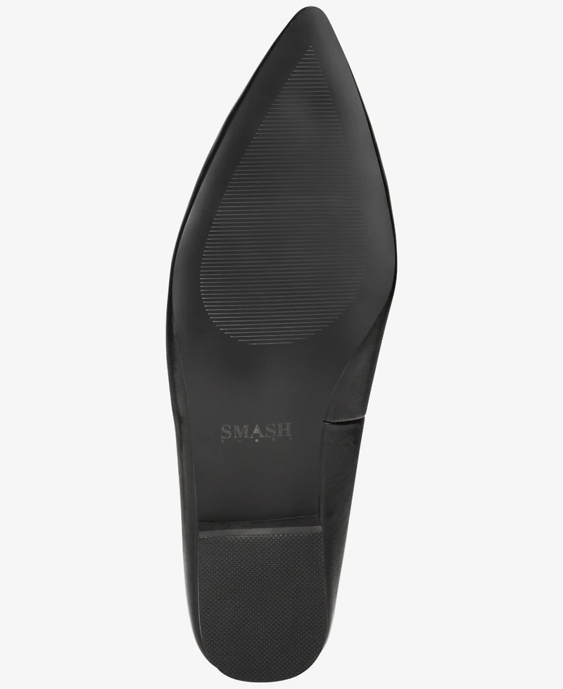 Smash Shoes Women's Naomi Mule Flats - Extended Sizes Available