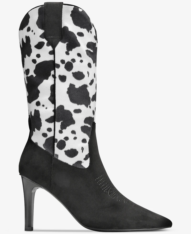 Smash Shoes Women's Serena Western Stiletto Dress Boots - Extended Sizes Available