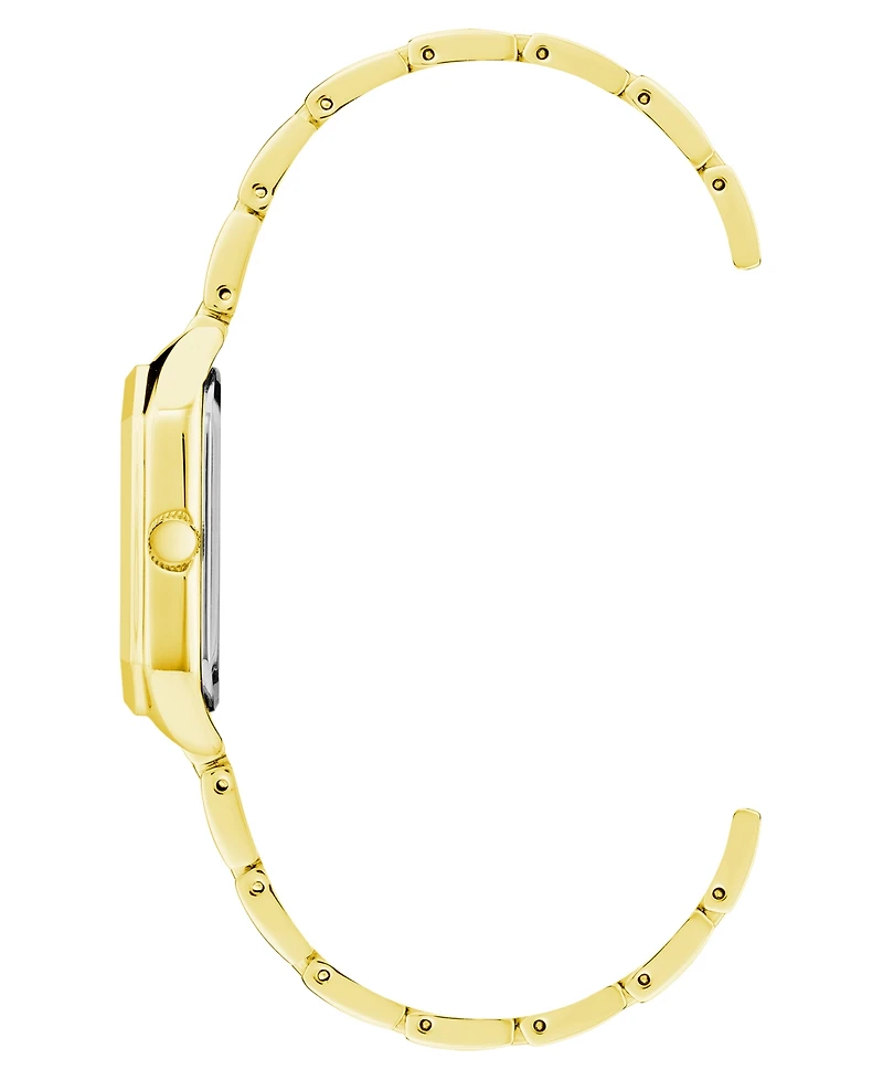 Anne Klein Women's Quartz Octagonal Gold-Tone Bracelet Watch 24mm x 35mm