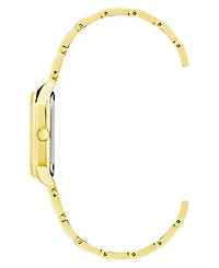 Anne Klein Women's Quartz Octagonal Gold-Tone Bracelet Watch 24mm x 35mm