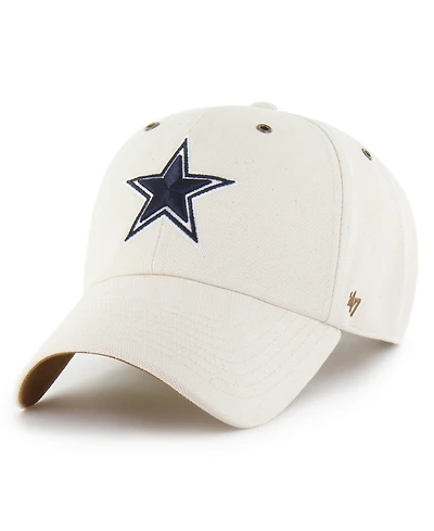 Carhartt x '47 Men's Natural Dallas Cowboys Undyed Clean Up Adjustable Hat