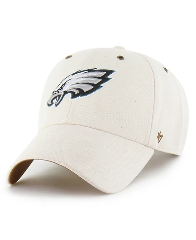 Carhartt x '47 Men's Natural Philadelphia Eagles Undyed Clean Up Adjustable Hat