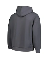 LevelWear Men's Gray Usmnt Luxe Signature Tri-Blend Pullover Hoodie