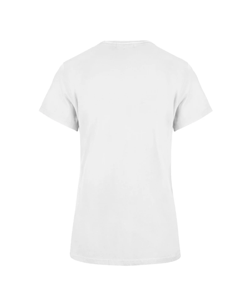 '47 Brand Women's White New York Knicks Three-Time Nba Finals Champions Frankie T-Shirt