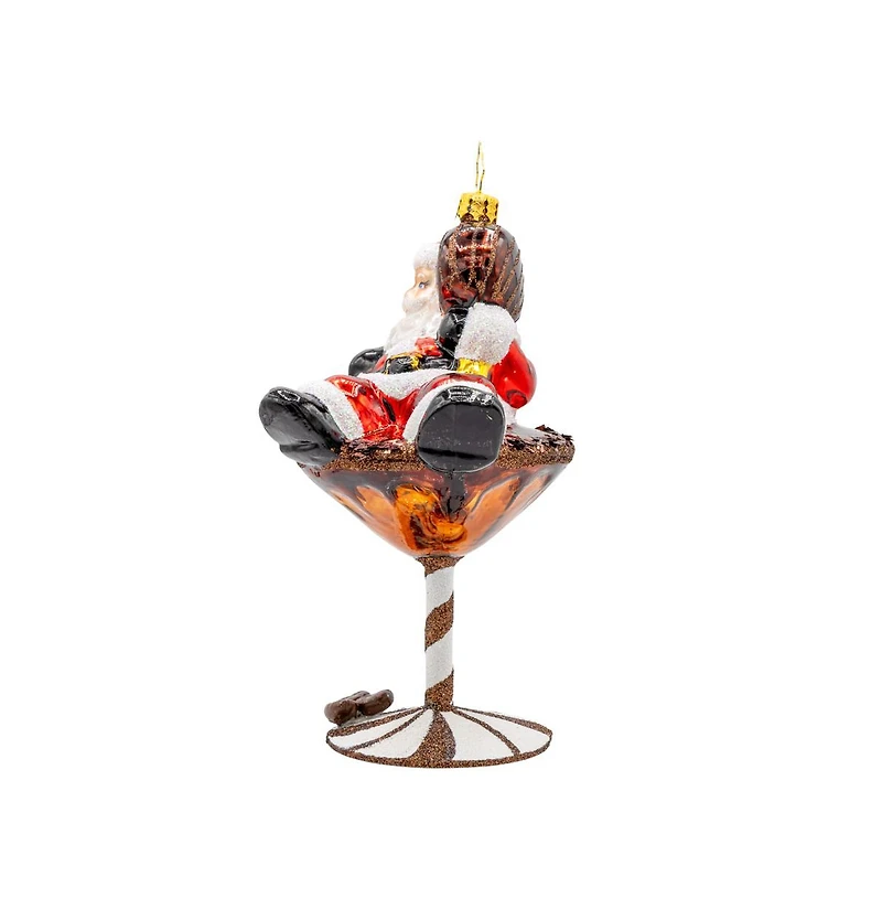 Christopher Radko Santas Merry Martini Brew Ornament
