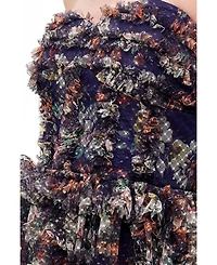 Beauut Women's Floral Ruffle Dress