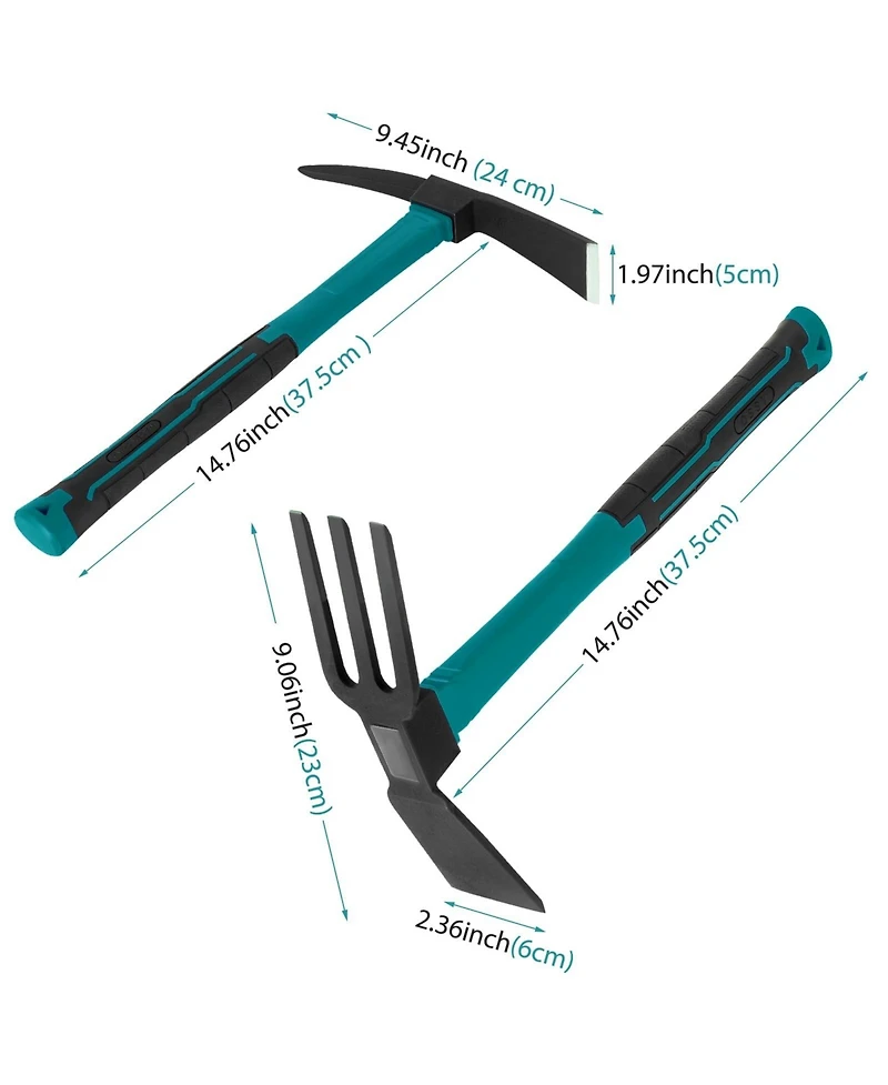 Xdovet Garden Hoe Carbon Steel Outdoor Tool