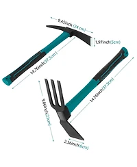 Xdovet Garden Hoe Carbon Steel Outdoor Tool