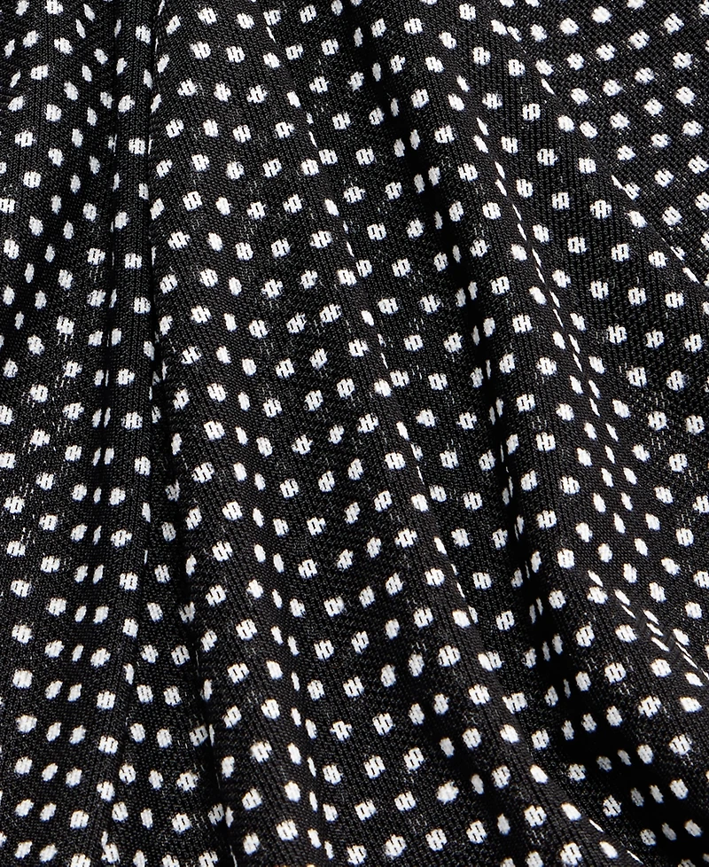 I.n.c. International Concepts Women's Long-Sleeve Surplice Mesh Top, Macy's Exclusive