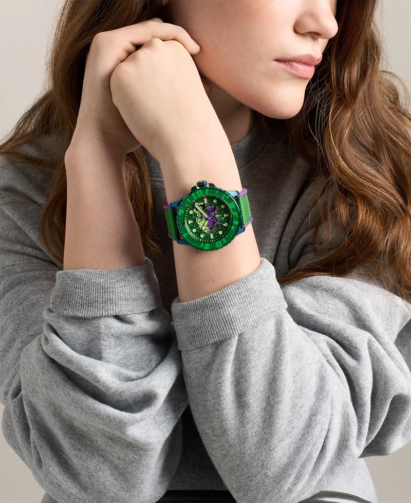 Fossil Men's Marvel x Fossil Limited-Edition Incredible Hulk Watch 45mm