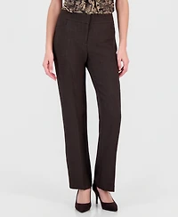 Kasper Women's Lily Mid-Rise Straight Trouser