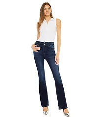KanCan Women's Gisella High Rise Bootcut Jeans