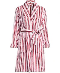 Lands' End Women's Soft Terry Long Sleeve Knee Length Robe