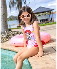 Disney Toddler Girls Toy Story Upf 50+ One Piece Bathing Suit