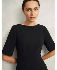Hobbs London Women's Rae Sleeved Dress
