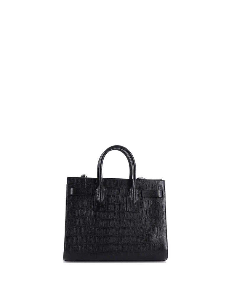 Pre-Owned Saint Laurent Small Sac de Jour Nm Bag Embossed Leather