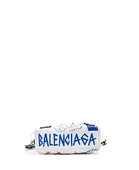 Pre-Owned Balenciaga Mini City Graffiti Classic Studs Bag Leather