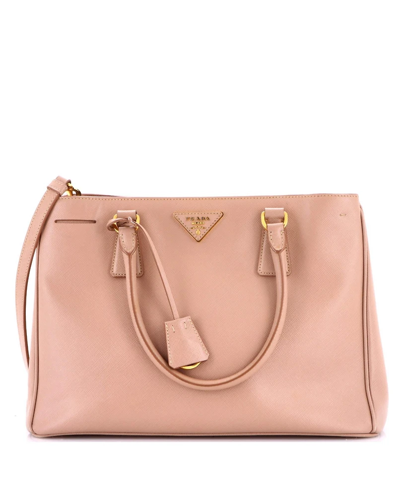 Pre-Owned Prada Medium Gardener's Tote Saffiano Leather