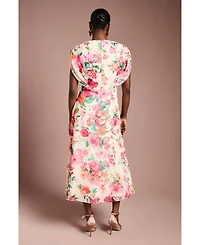 Coast Women's Floral Chiffon Midi Dress