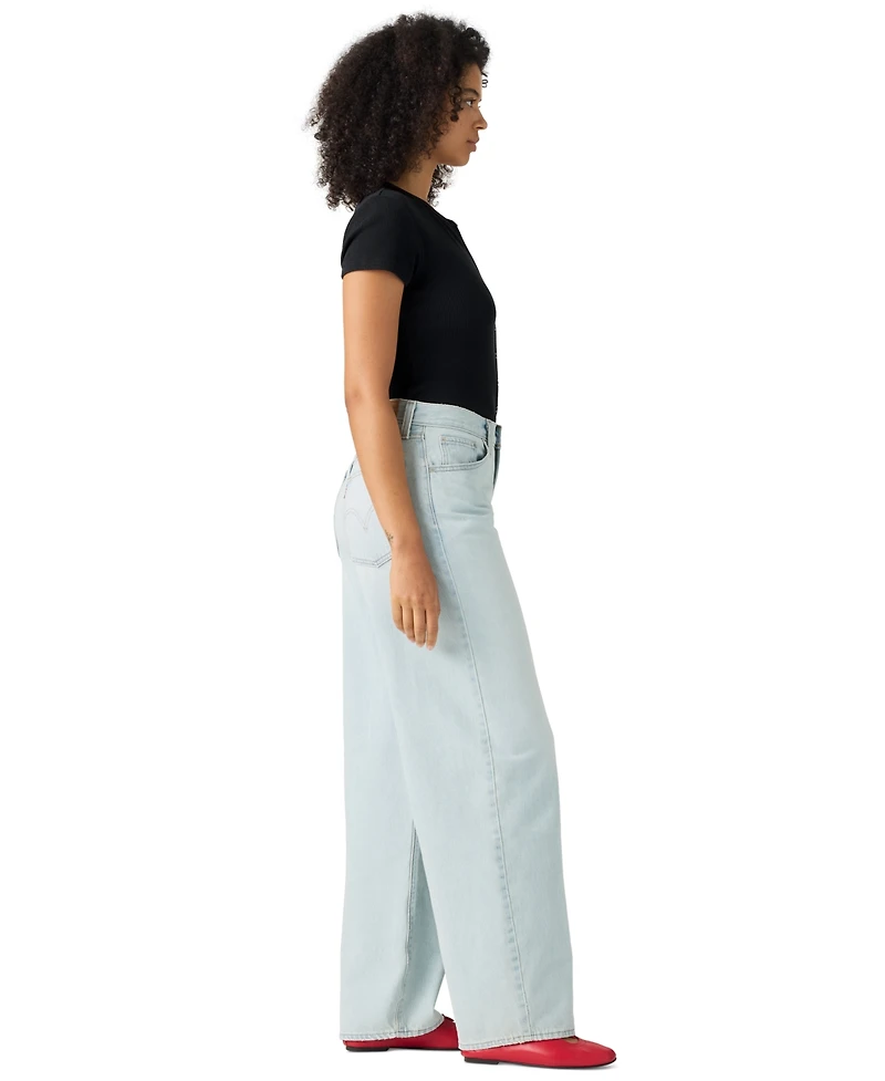 Levi's Women's Middy Balloon Mid Rise Denim Loose Jeans