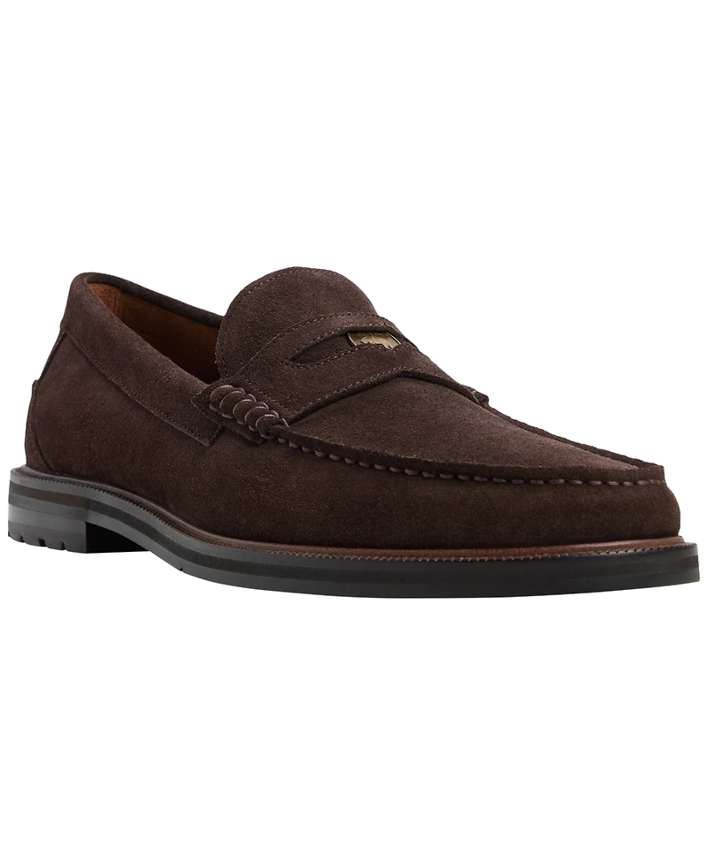 B by Brooks Brothers Men's Astor Coin Detail Loafers