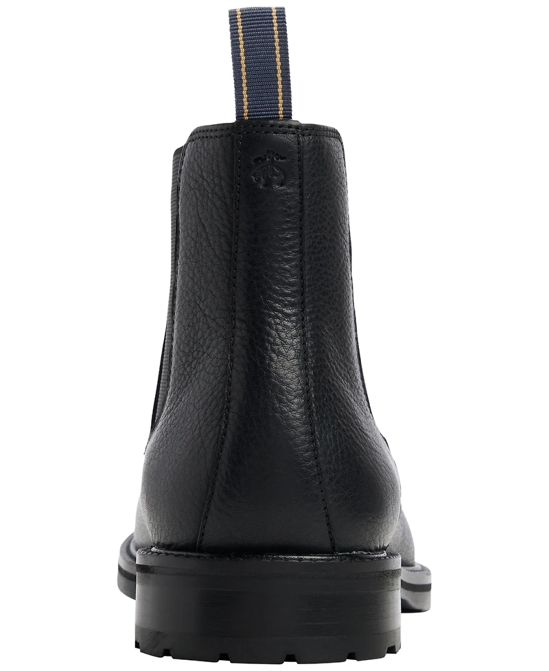 B by Brooks Brothers Men's Tremont Elastic Panel Boots