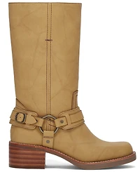 Frye and Co. Women's Miranda Harness Pull-On Mid Shaft Boots