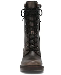Frye and Co. Women's Fynn Combat Toga Lace-Up Booties