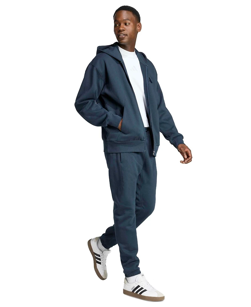 adidas Men's Season Fleece Regular-Fit Tapered Pants