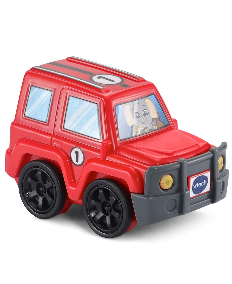 VTech 3-in-1 Race & Repair Hauler Interactive Learning Vehicle Playset with Car Recognition, Counting & Repair Shop Modes, Ages 12–36 Months