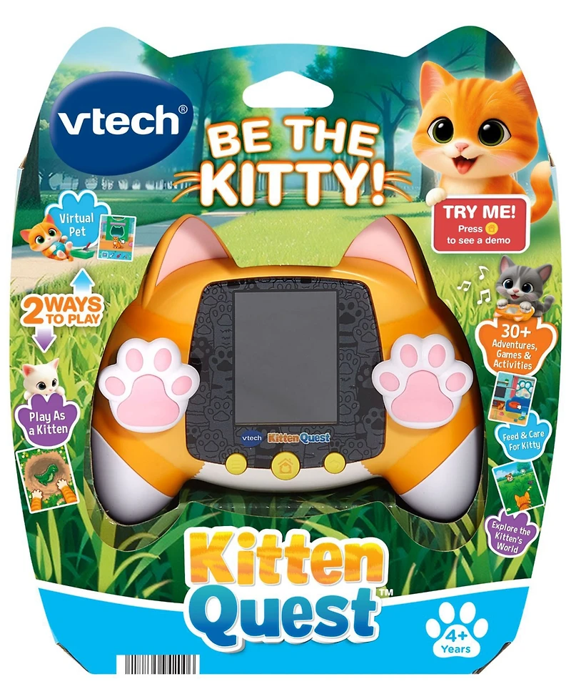 VTech Kitten Quest Vritual Pet Game Toy, Ages 4+