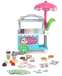 Leapfrog Scoop & Learn Ice Cream Cart 50+ Pieces Role-Play Learning Set, Ages 3+