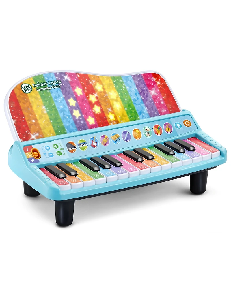 Leapfrog Twinkle Lights Learning Piano with 10 Instrument & Sound Options, Ages 2+