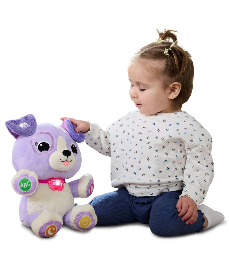 LeapFrog My Best Pal Violet Personalized Learning Companion Interactive Plush Toy, Ages 6+