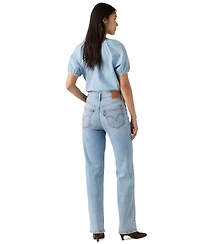 Levi's Women's Ribcage High-Rise Straight-Leg Jeans