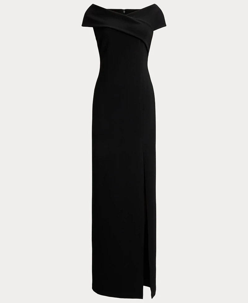Lauren Ralph Women's Faille Off-the-Shoulder Gown