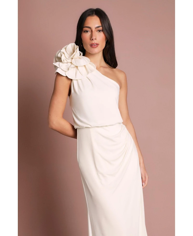 Coast Women's One Shoulder Jersey Maxi Dress