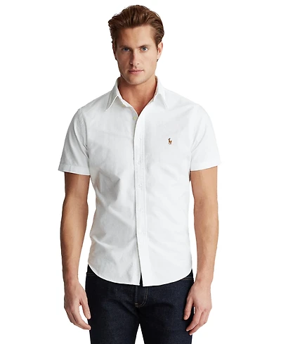 Polo Ralph Lauren Men's Classic-Fit Short-Sleeve Oxford Shirt