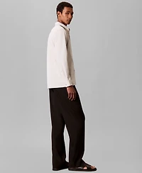 Calvin Klein Men's Nylon Stretch Blend Classic-Fit Shirt