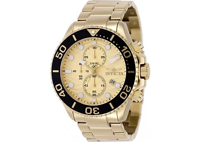 Invicta Men's 50225 Pro Diver Quartz Gold