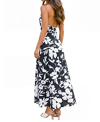 Cupshe Women's New Romance Tropical Maxi Beach Dress