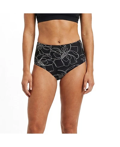 Calypsa Women's High-Waisted Bikini Bottom