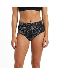 Calypsa Women's High-Waisted Bikini Bottom