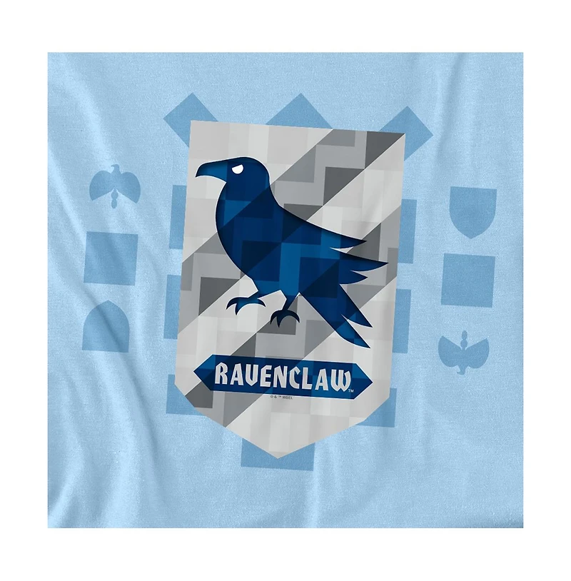 Harry Potter Men's Abstract Ravenclaw House Shield T Shirt