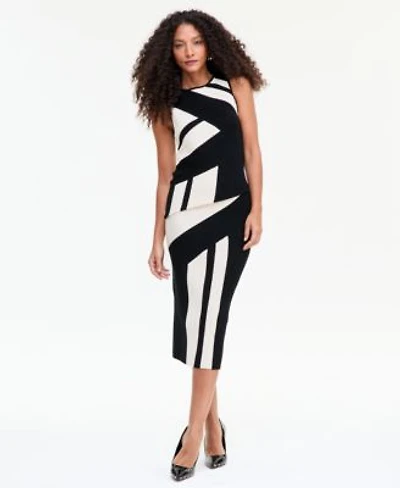 I.N.C. International Concepts Womens Asymmetrical Hem Tank Midi Skirt Macys Exclusive