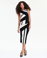 I.N.C. International Concepts Womens Asymmetrical Hem Tank Midi Skirt Macys Exclusive