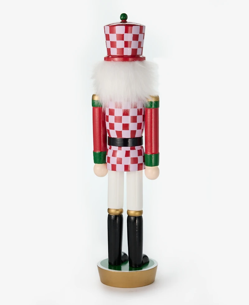 Holiday Lane Whimsy Checkered Nutcracker, Macy's Exclusive