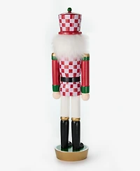 Holiday Lane Whimsy Checkered Nutcracker, Macy's Exclusive