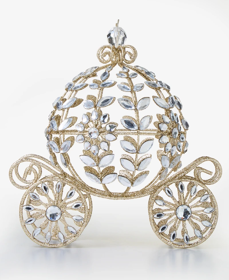 Holiday Lane Opulence Princess Carriage Decor, Macy's Exclusive